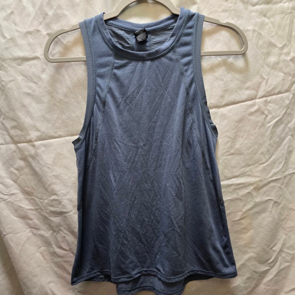 Sweaty Betty London blue racerback athleisure tank size 4-6 small athletic
